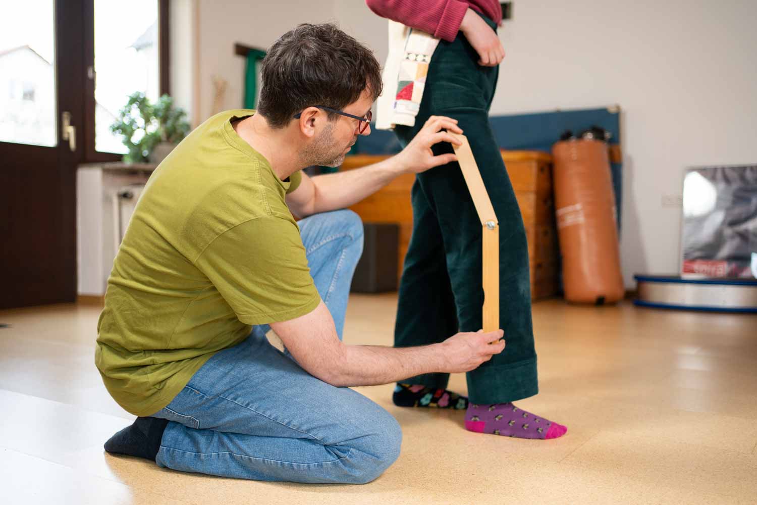 Behandlung am Patienten in der Praxis