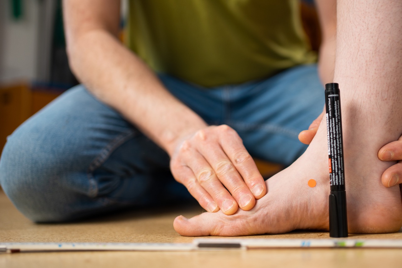 Fuß Behandlung Physiotherapie